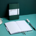 Note de cuir sur mesure Logo personnalisé Hardcover A5 avec sangle